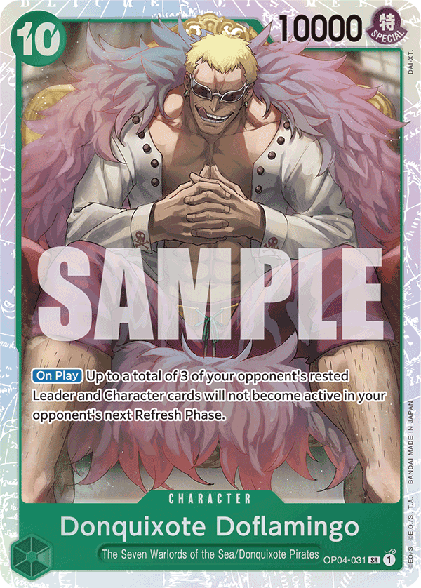 OP04-031 | SR | CHARACTER Donquixote Doflamingo