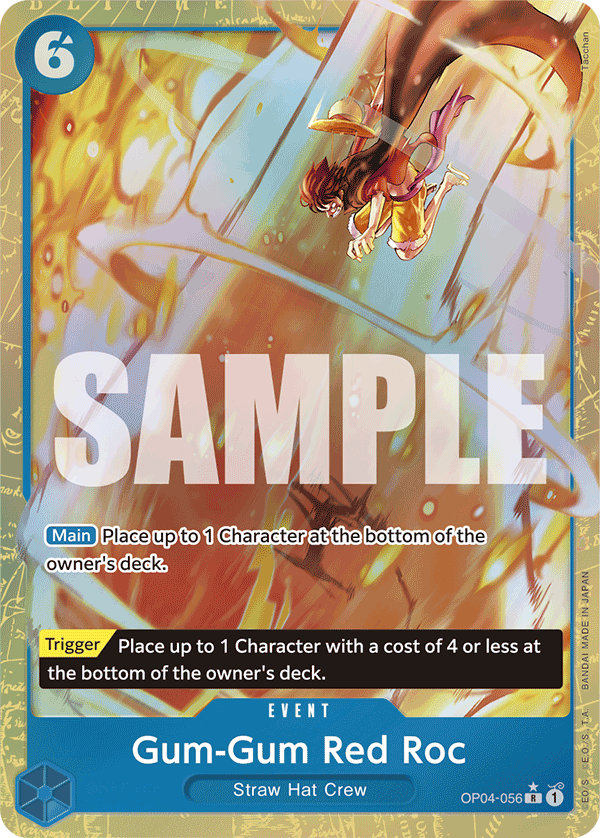 OP04-056 | R | EVENT Gum-Gum Red Roc Parallel
