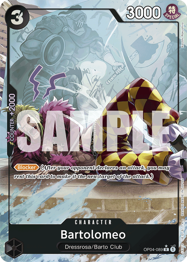 OP04-089 | R | CHARACTER Bartolomeo Parallel