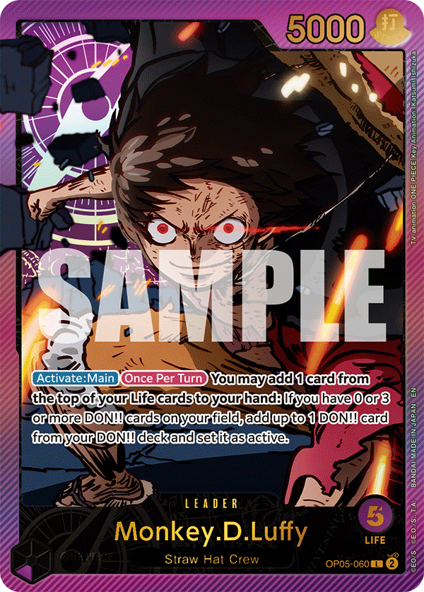 OP05-060 | L | LEADER Monkey.D.Luffy