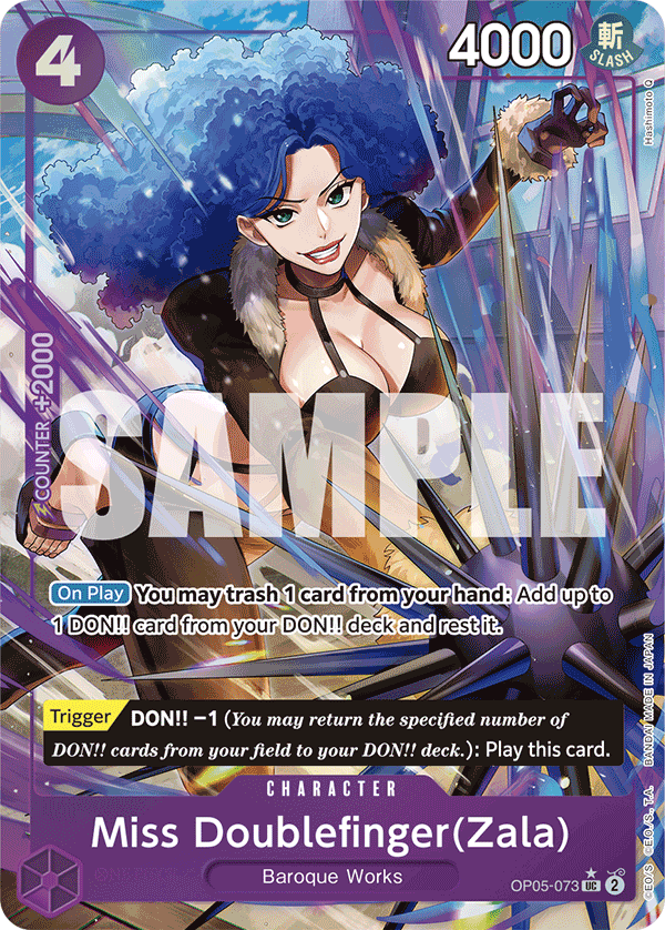 OP05-073 | UC | CHARACTER Miss Doublefinger(Zala) Parallel