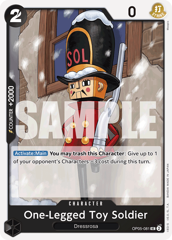 OP05-081 | UC | CHARACTER One-Legged Toy Soldier