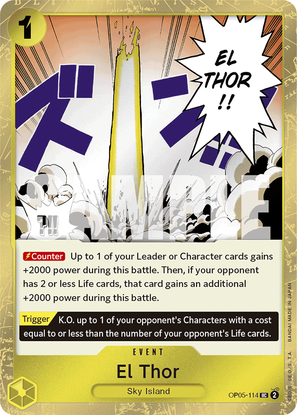 OP05-114 | UC | EVENT El Thor Jolly Rodger Foil