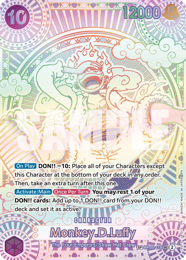OP05-119 | SP CARD | CHARACTER Monkey.D.Luffy