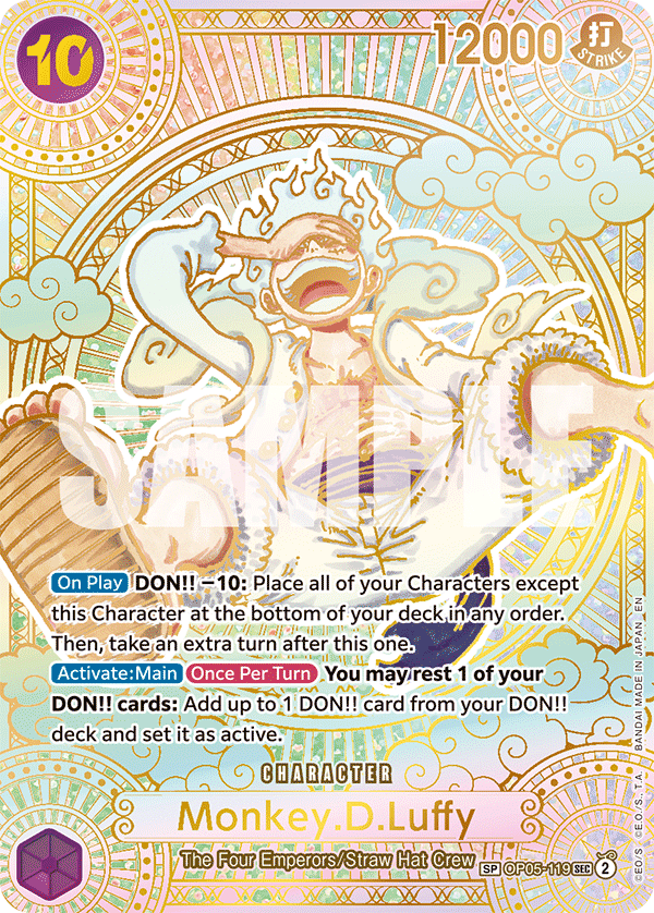 OP05-119 | SP CARD | CHARACTER Monkey.D.Luffy Parallel