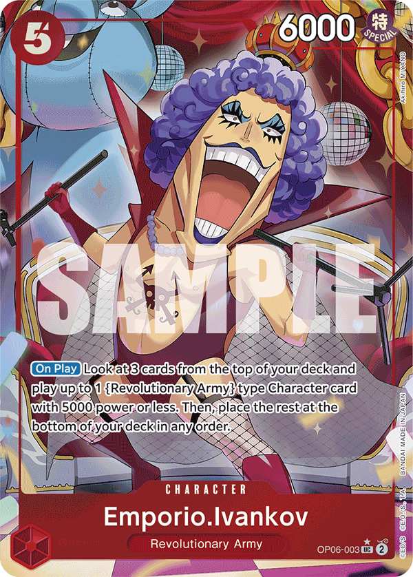 OP06-003 | UC | CHARACTER Emporio.Ivankov Parallel
