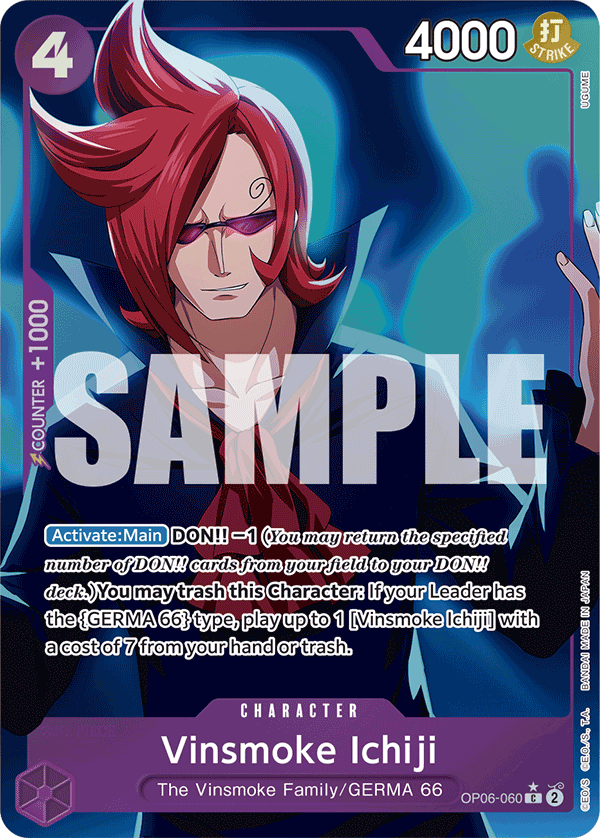 OP06-060 | C | CHARACTER Vinsmoke Ichiji Parallel