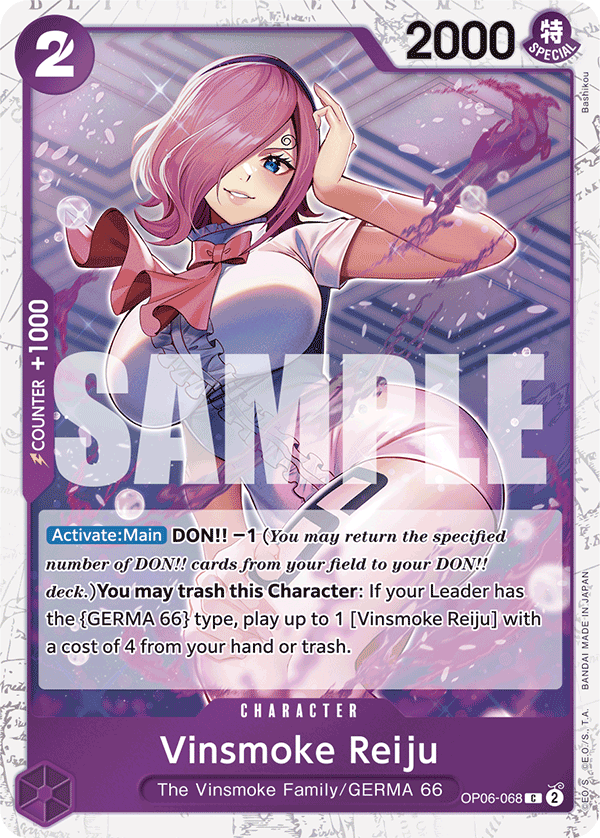 OP06-068 | C | CHARACTER Vinsmoke Reiju Jolly Rodger Foil