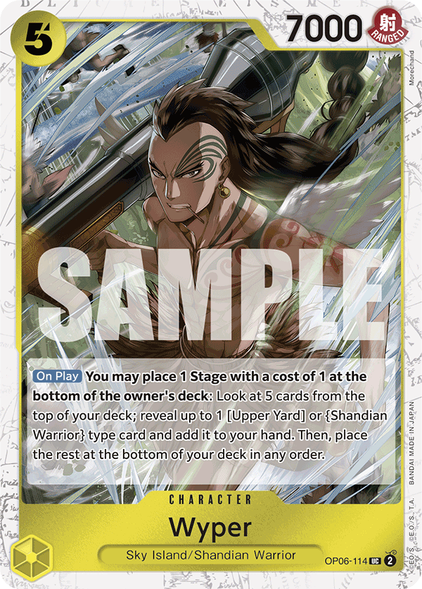 OP06-114 | UC | CHARACTER Wyper Jolly Rodger Foil