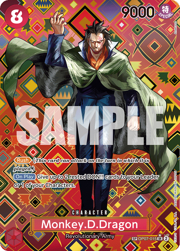 OP07-015 | SP CARD | CHARACTER Monkey.D.Dragon