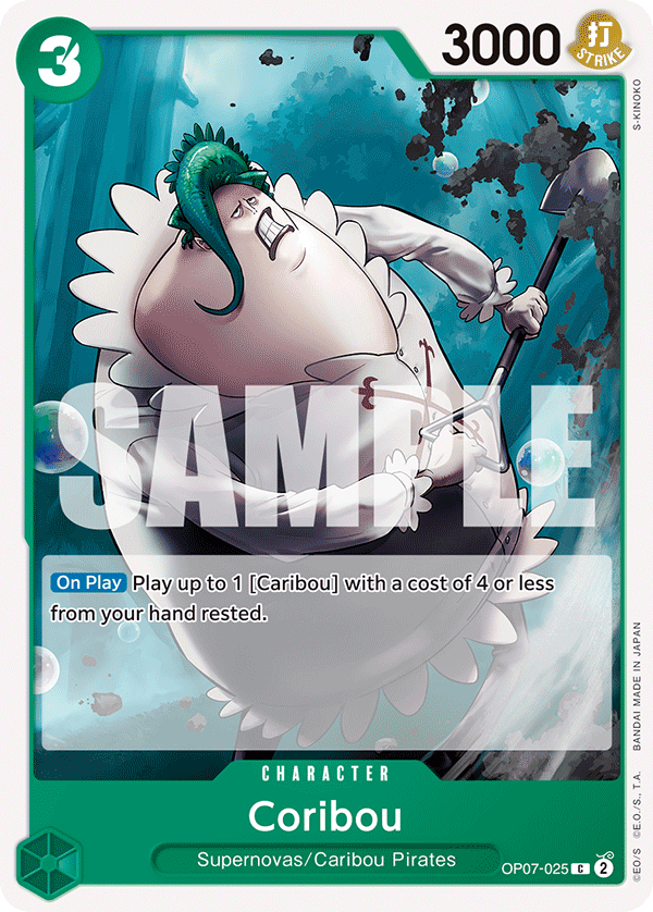 OP07-025 | C | CHARACTER Coribou