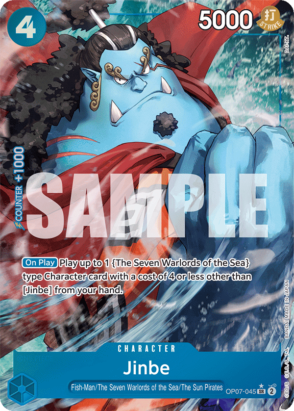 OP07-045 | SR | CHARACTER Jinbe Parallel