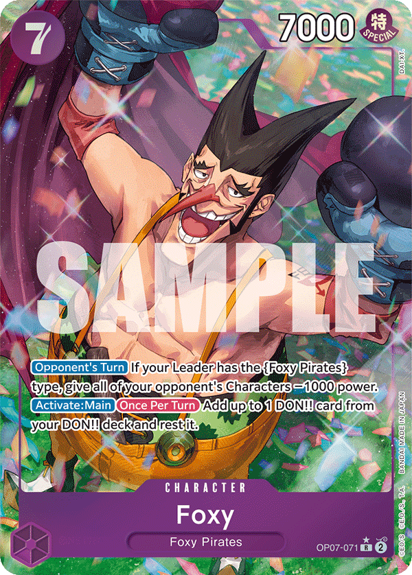 OP07-071 | R | CHARACTER Foxy Parallel