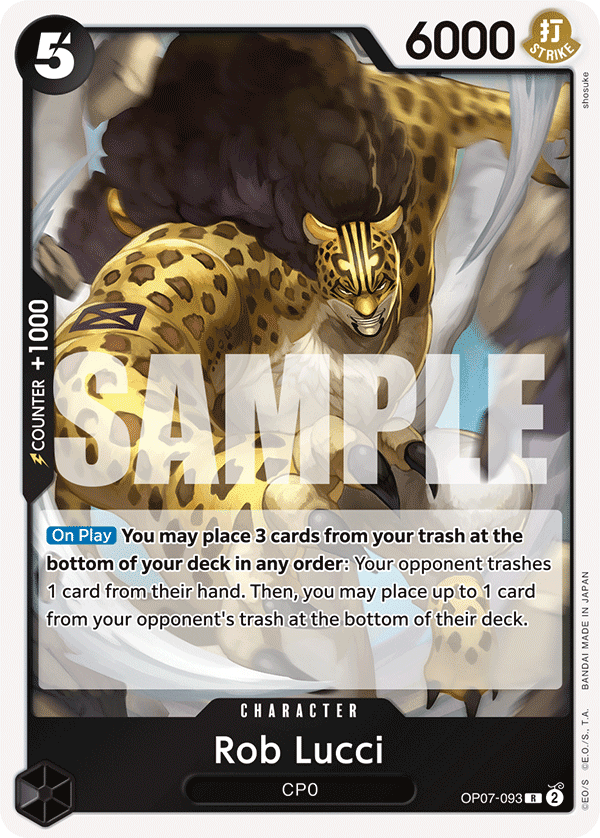 OP07-093 | R | CHARACTER Rob Lucci