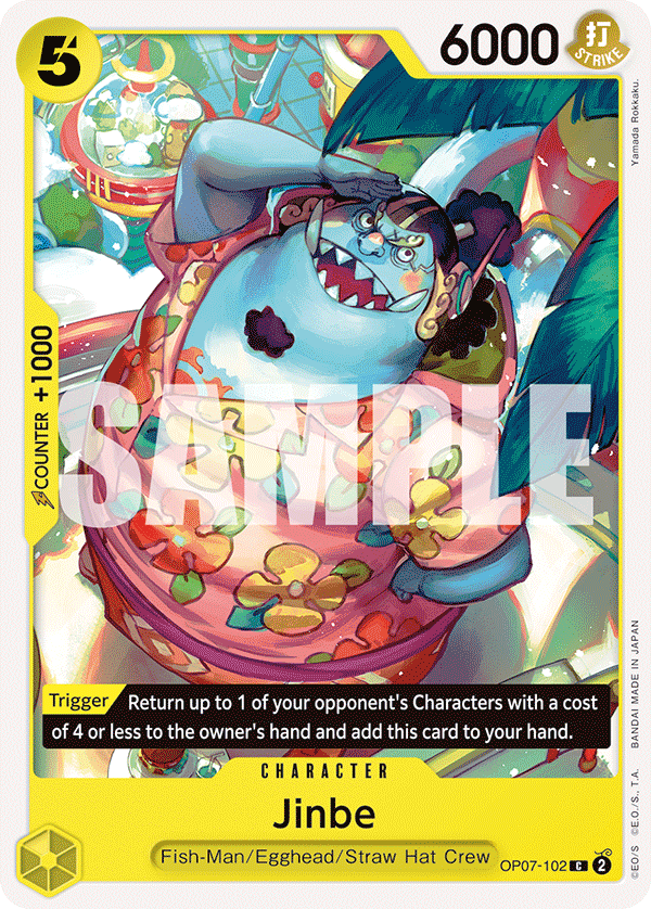 OP07-102 | C | CHARACTER Jinbe