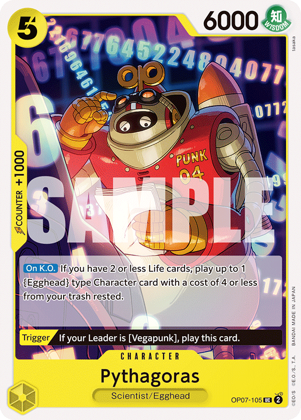 OP07-105 | UC | CHARACTER Pythagoras