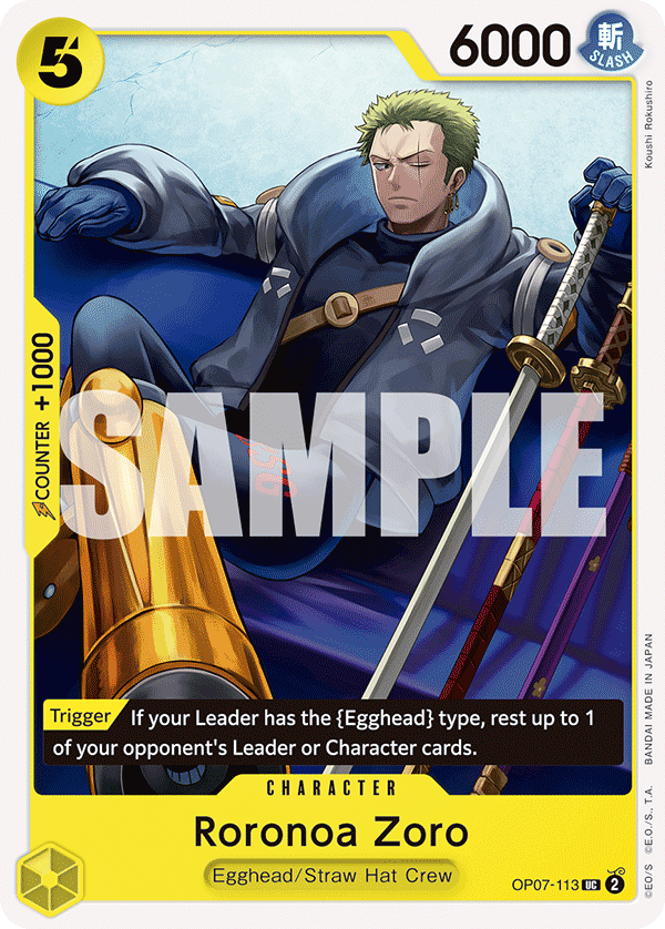 OP07-113 | UC | CHARACTER Roronoa Zoro