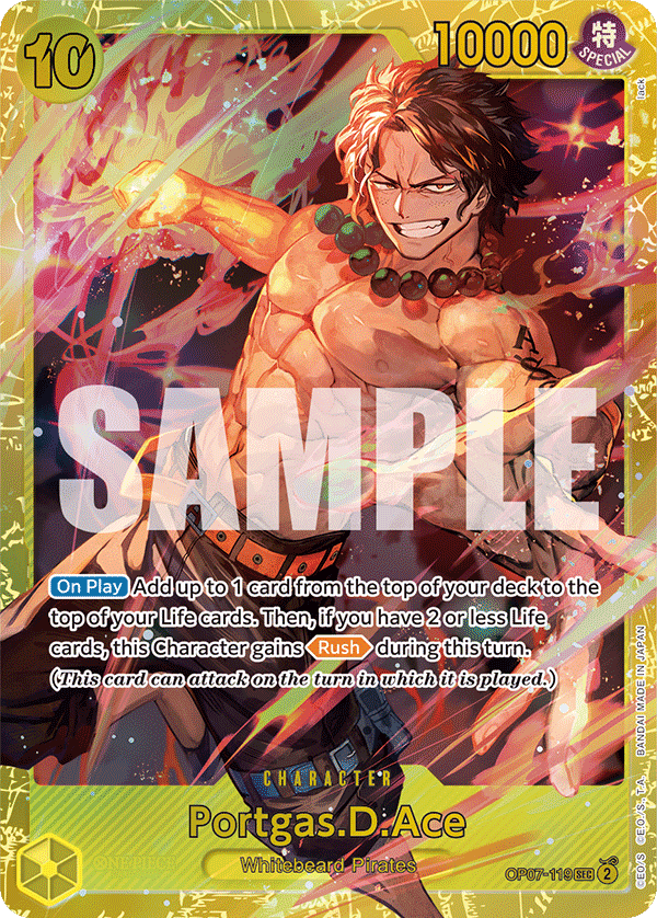 OP07-119 | SEC | CHARACTER Portgas.D.Ace