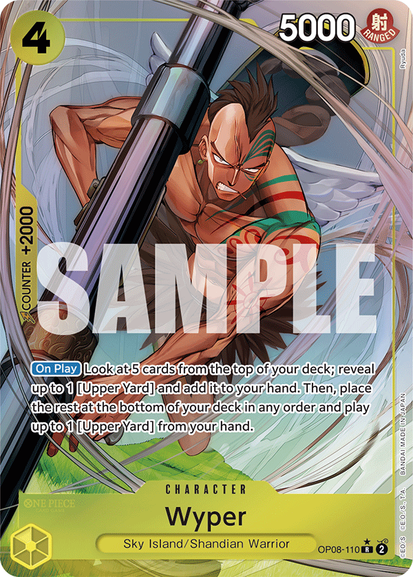 OP08-110 | R | CHARACTER Wyper Parallel