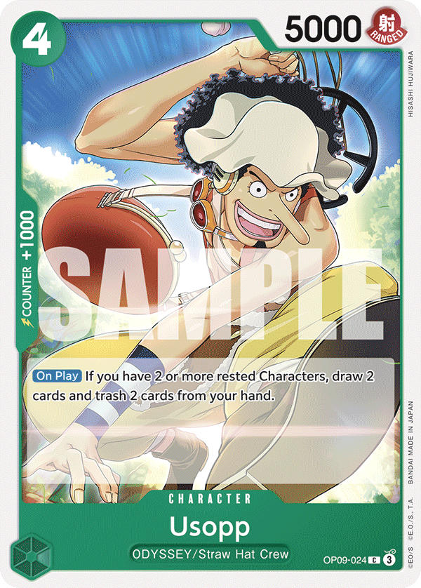 OP09-024 | C | CHARACTER Usopp