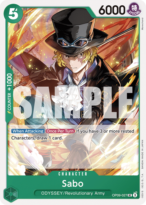 OP09-027 | UC | CHARACTER Sabo