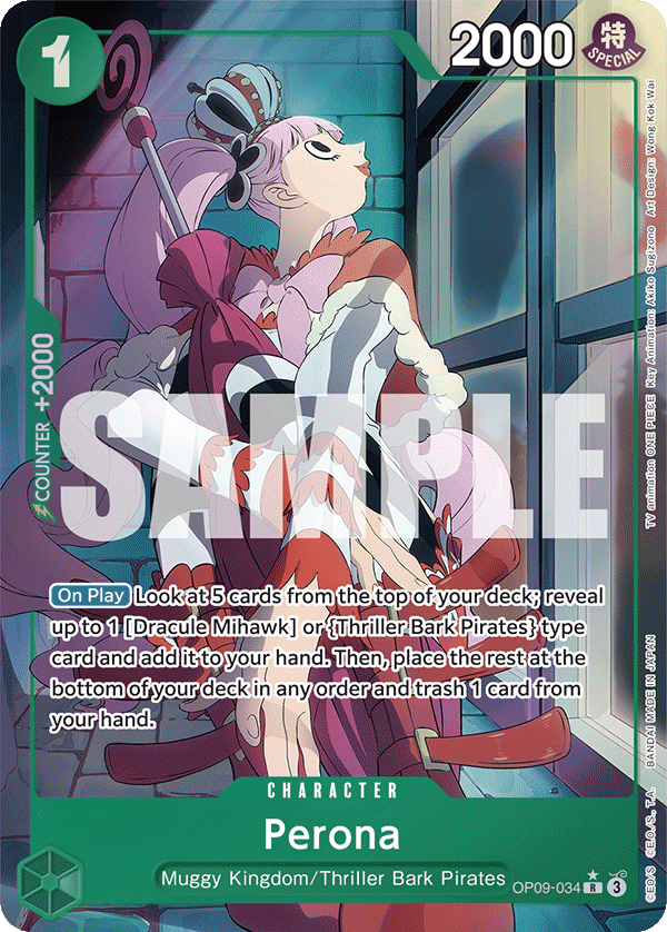 OP09-034 | R | CHARACTER Perona Parallel