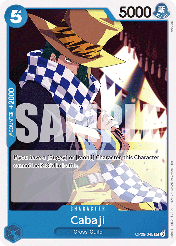 OP09-045 CHARACTER Cabaji ST-25