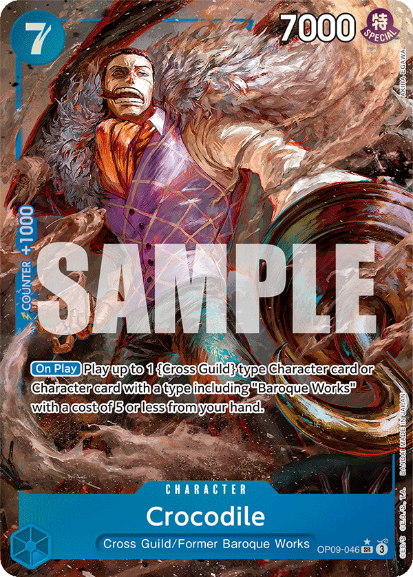 OP09-046 | SR | CHARACTER Crocodile Parallel