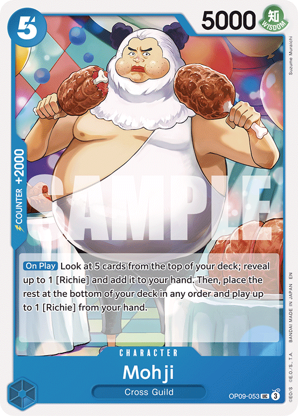 OP09-053 CHARACTER Mohji ST-25