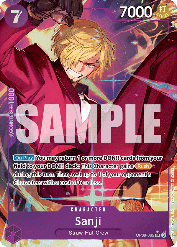 OP09-065 | SR | CHARACTER Sanji Parallel