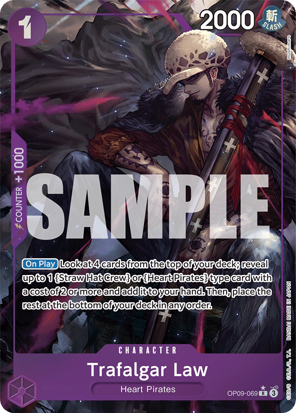 OP09-069 | R | CHARACTER Trafalgar Law Parallel