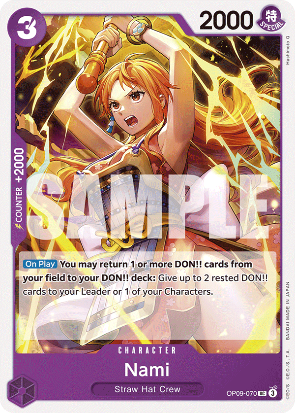 OP09-070 | UC | CHARACTER Nami