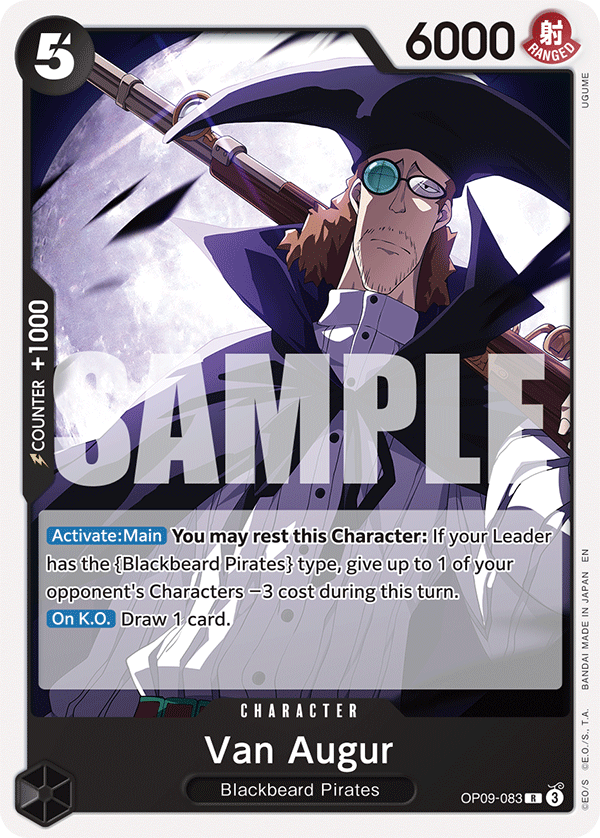 OP09-083 CHARACTER Van Augur ST-27