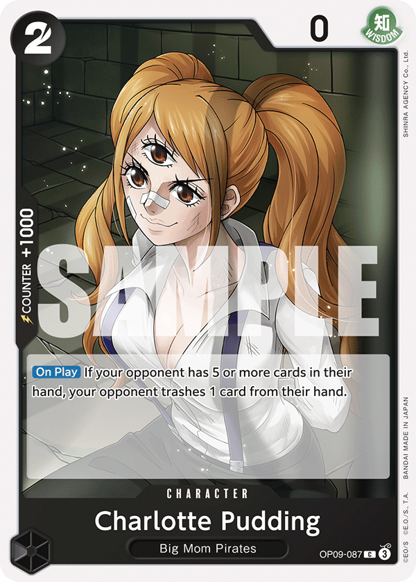 OP09-087 | C | CHARACTER Charlotte Pudding