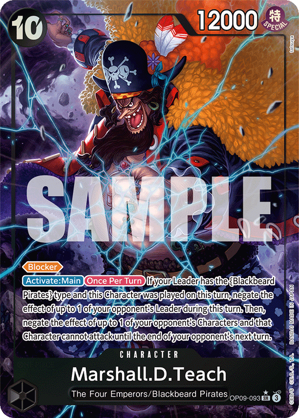 OP09-093 | SR | CHARACTER Marshall.D.Teach Parallel