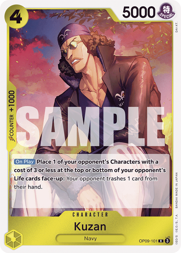 OP09-101 | R | CHARACTER Kuzan