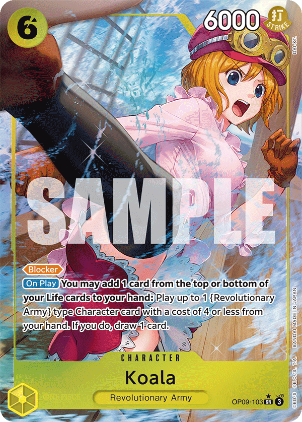 OP09-103 | SR | CHARACTER Koala Parallel