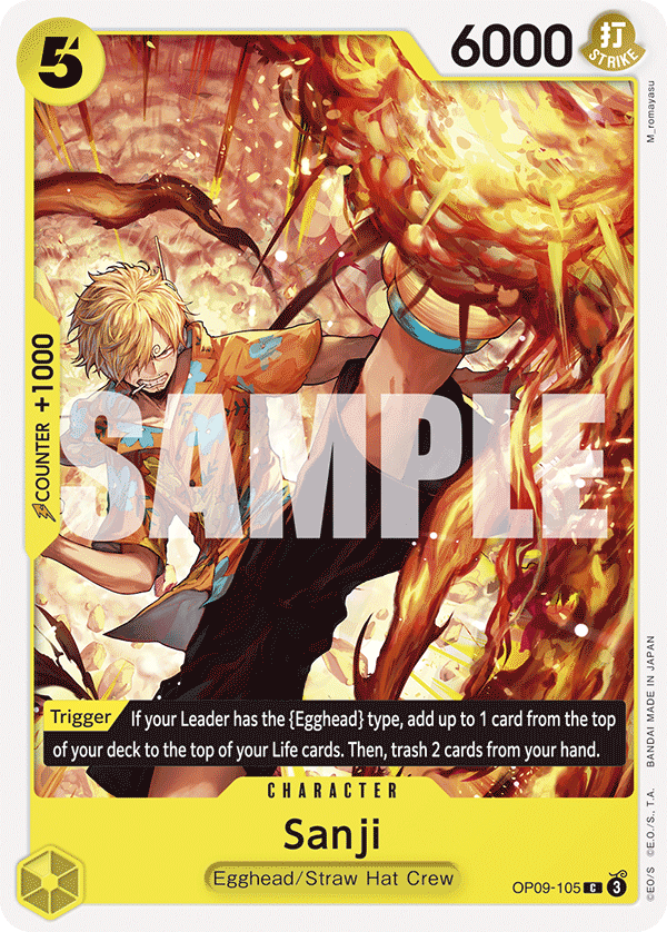 OP09-105 | C | CHARACTER Sanji