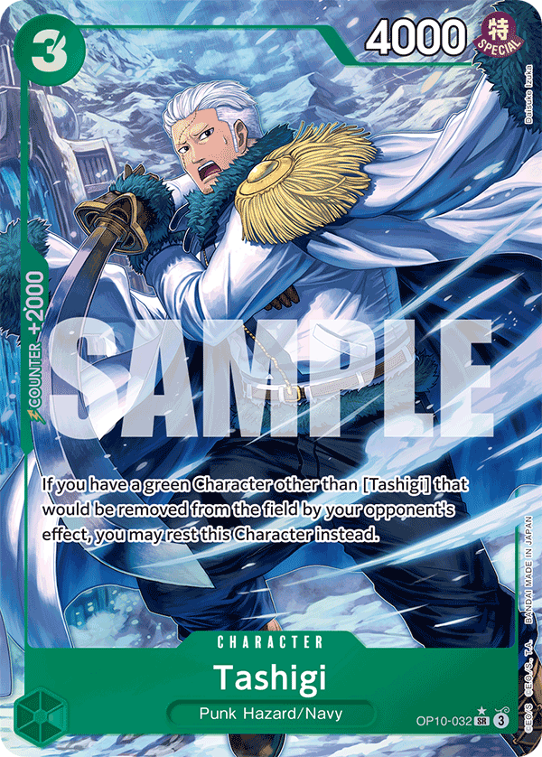 OP10-032 | SR | CHARACTER Tashigi Parallel