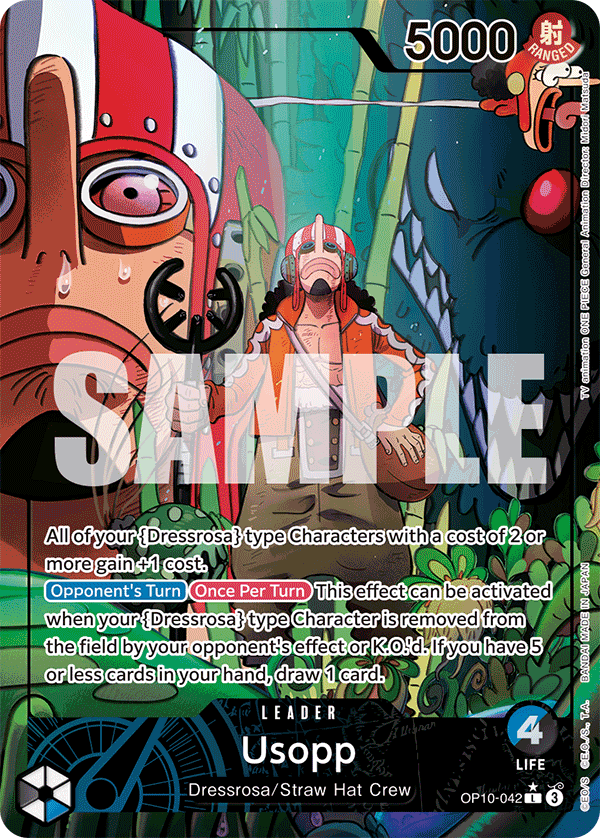 OP10-042 | L | LEADER Usopp Parallel