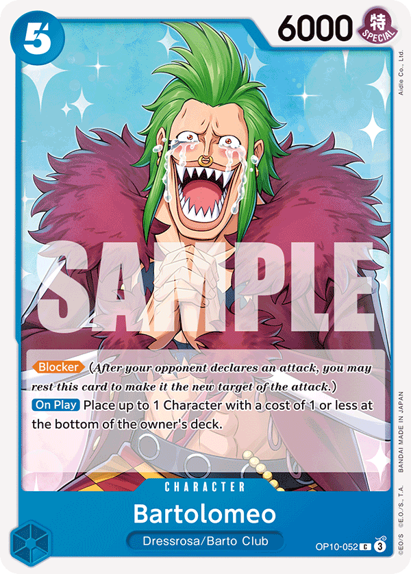 OP10-052 | C | CHARACTER Bartolomeo