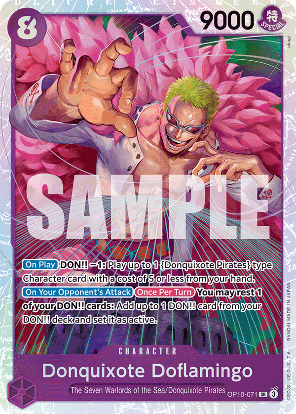OP10-071 | SR | CHARACTER Donquixote Doflamingo