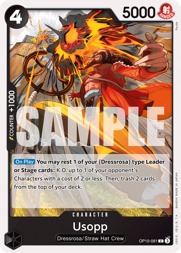 OP10-081 | C | CHARACTER Usopp