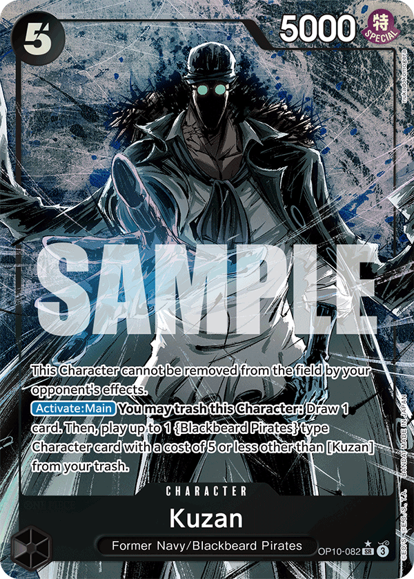 OP10-082 | SR | CHARACTER Kuzan Parallel