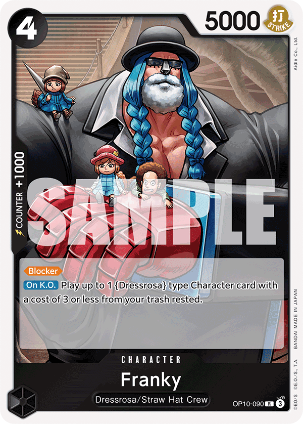 OP10-090 | R | CHARACTER Franky