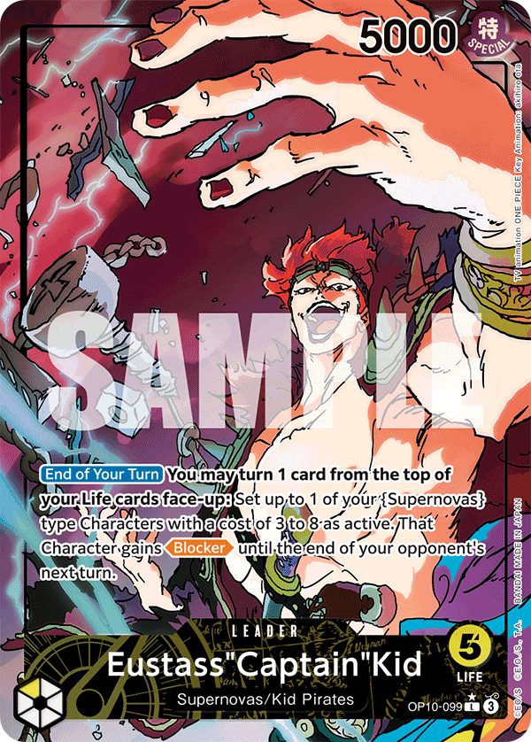 OP10-099 | L | LEADER Eustass"Captain"Kid Parallel