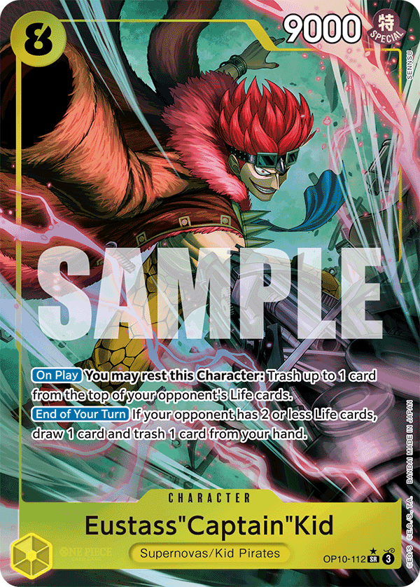 OP10-112 | SR | CHARACTER Eustass"Captain"Kid Parallel