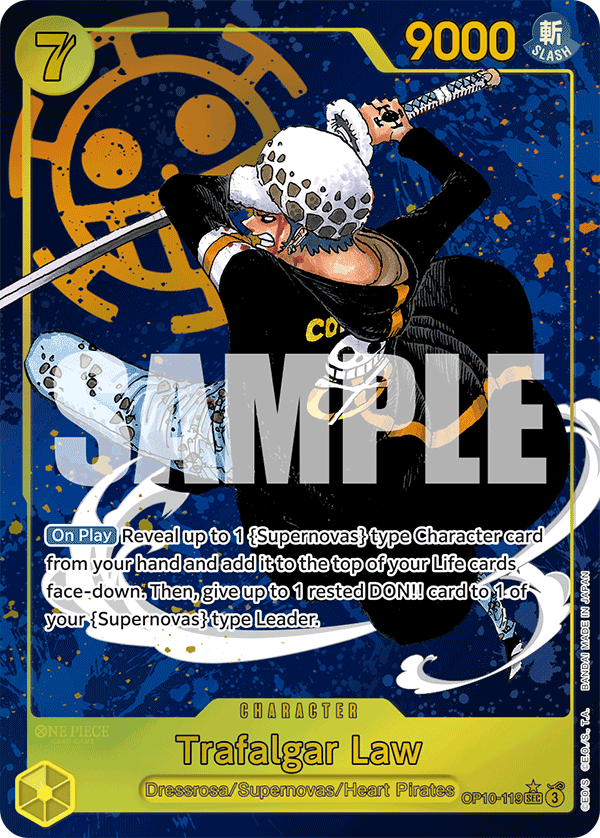 OP10-119 | SEC | CHARACTER Trafalgar Law Parallel