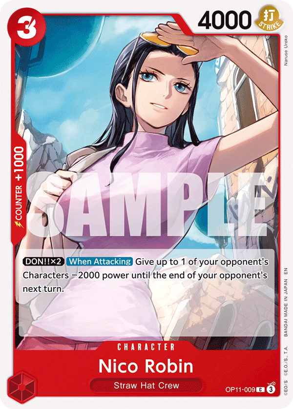 OP11-009 | C | CHARACTER Nico Robin