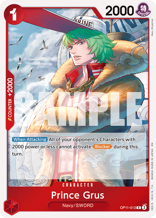 OP11-013 | R | CHARACTER Prince Grus